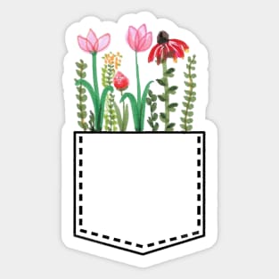 the flowers of the field Sticker